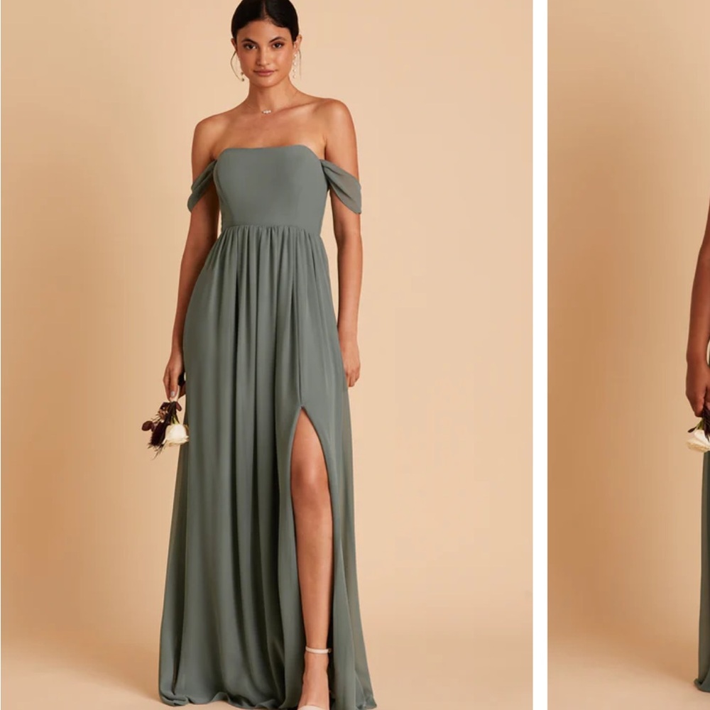 Birdy Grey August Convertible Dress in Chiffon Sea Glass